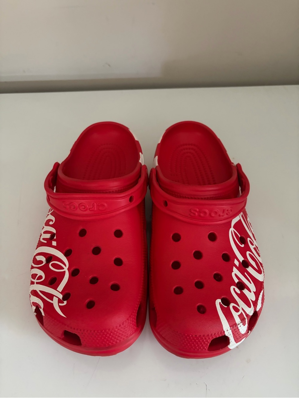 Men/Women Coca Cola Red Crocs M9/W11